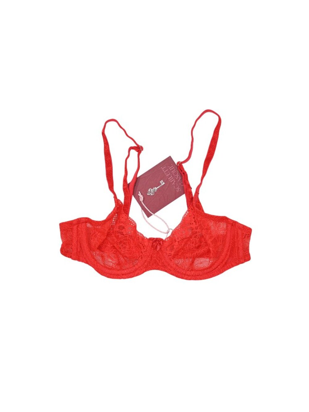 Scarlett Gasque Lorelei Bra in Scarlett Red